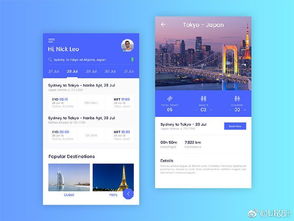 極具創(chuàng)意的旅行App界面UI設計分享與旅游開發(fā)項目策劃咨詢